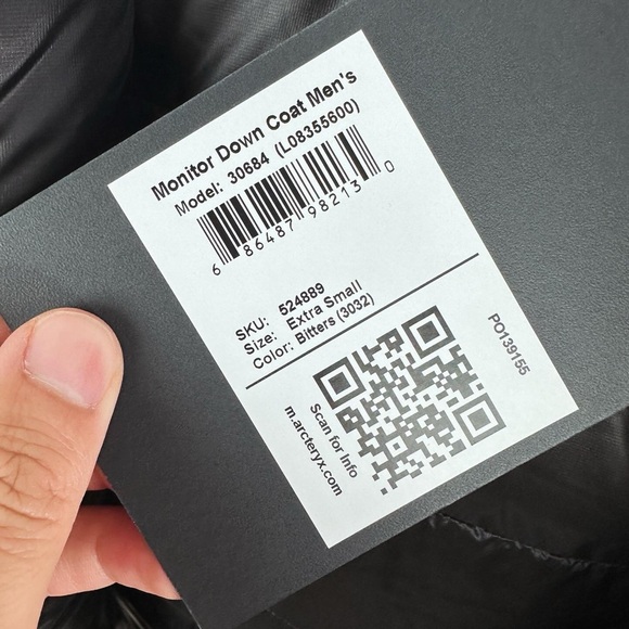 Arc’teryx Veilance Monitor Down Coat Men’s - Bitters - Picture 6 of 10